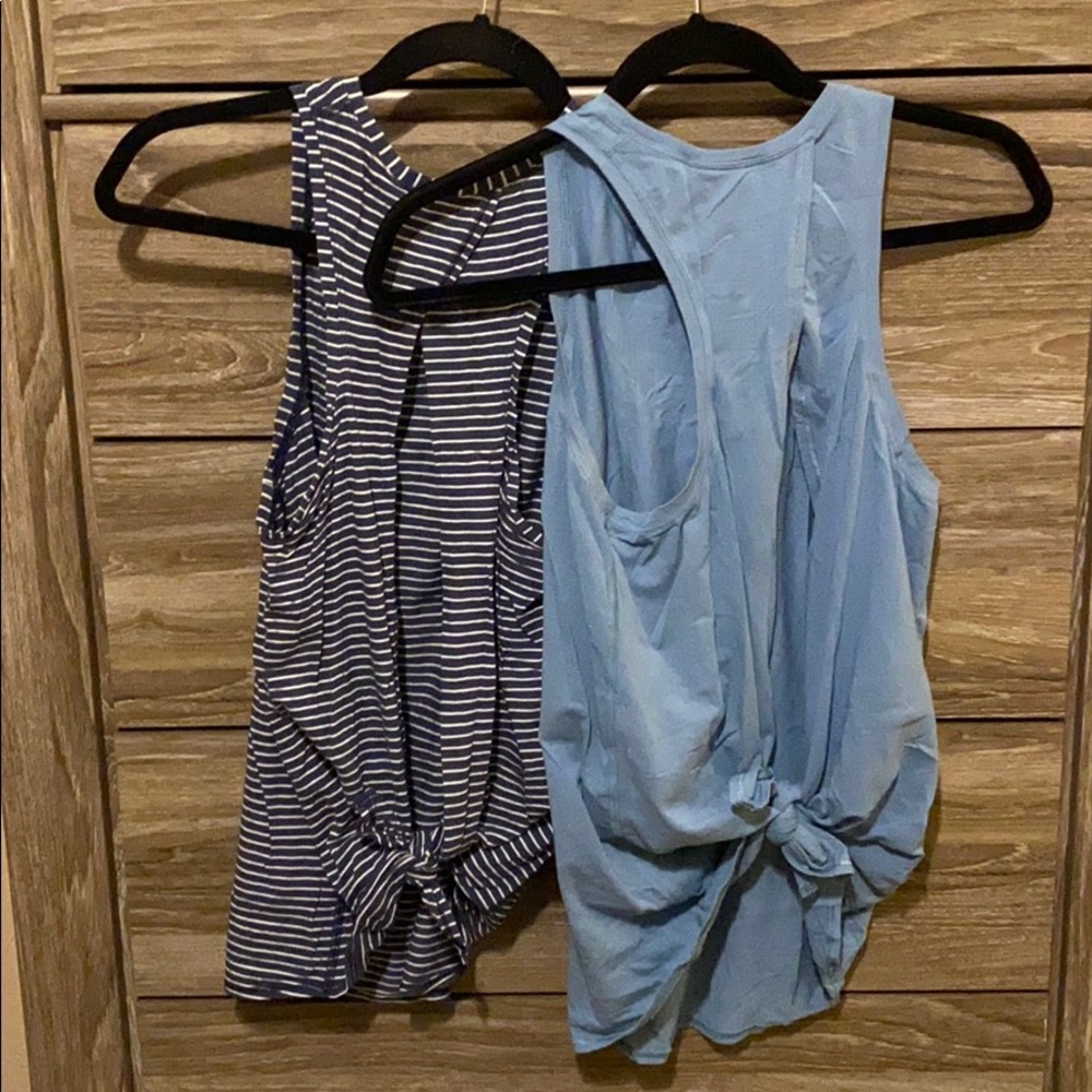 2 Lululemon All tied up tanks 6